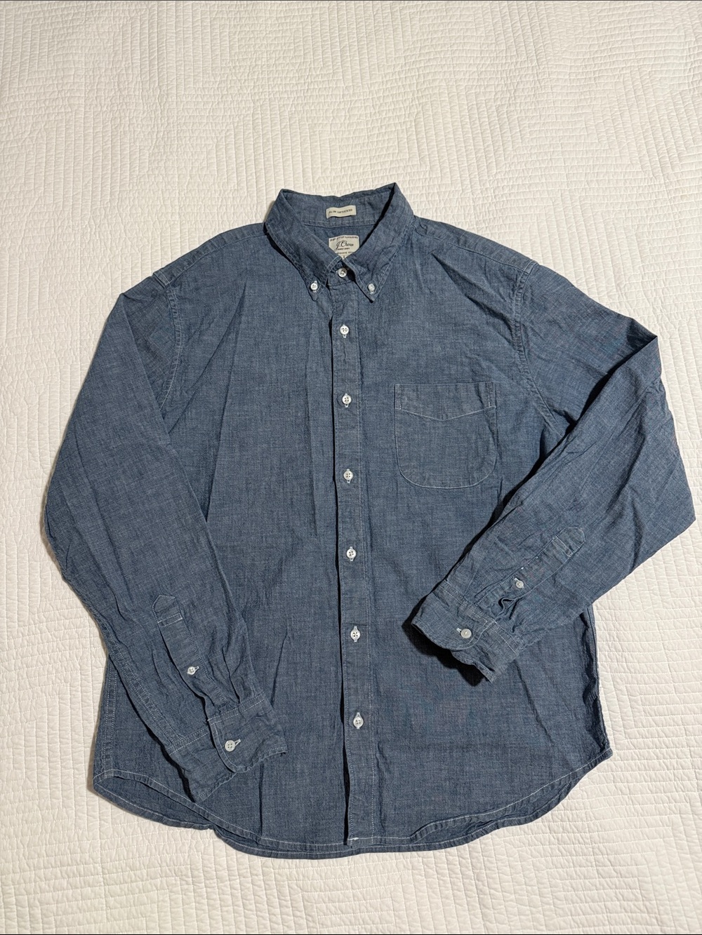 J. Crew chambray button-down